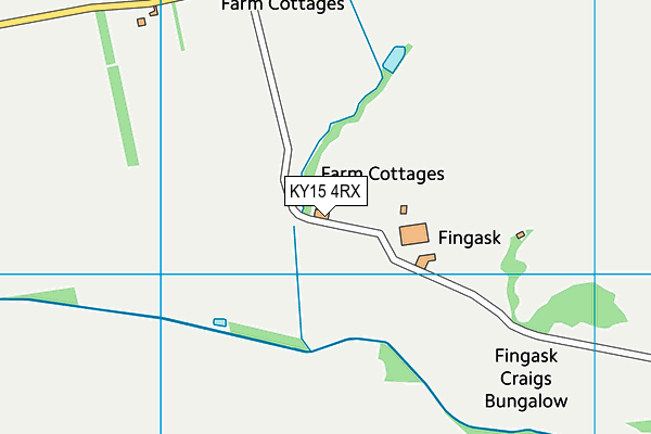 KY15 4RX map - OS VectorMap District (Ordnance Survey)