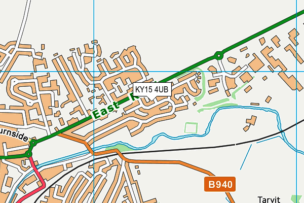 KY15 4UB map - OS VectorMap District (Ordnance Survey)