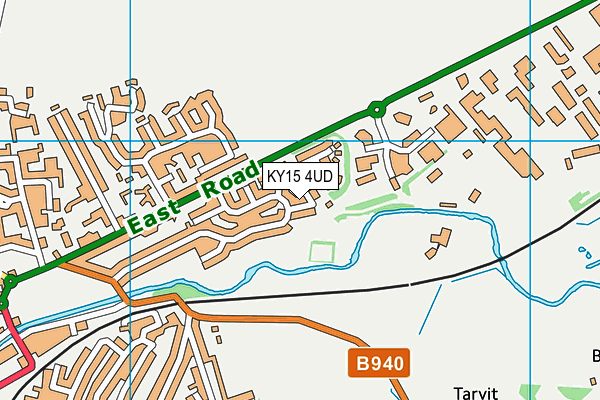 KY15 4UD map - OS VectorMap District (Ordnance Survey)