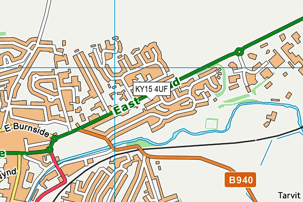 KY15 4UF map - OS VectorMap District (Ordnance Survey)