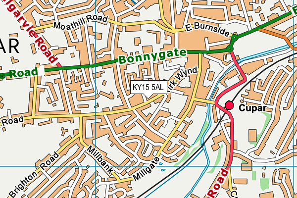 Map of CALIBR8 LTD at district scale