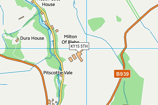 KY15 5TH map - OS VectorMap District (Ordnance Survey)