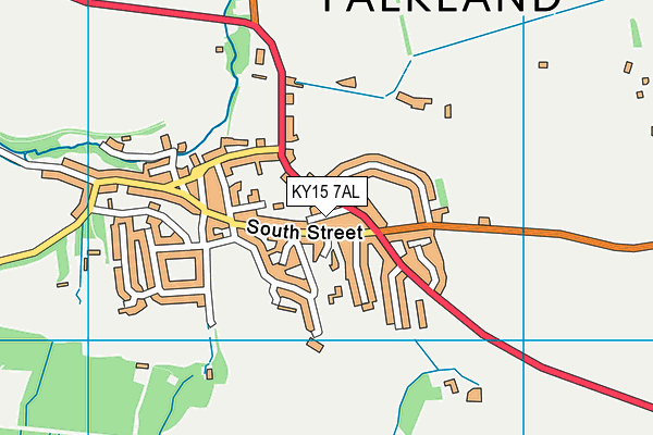 KY15 7AL map - OS VectorMap District (Ordnance Survey)