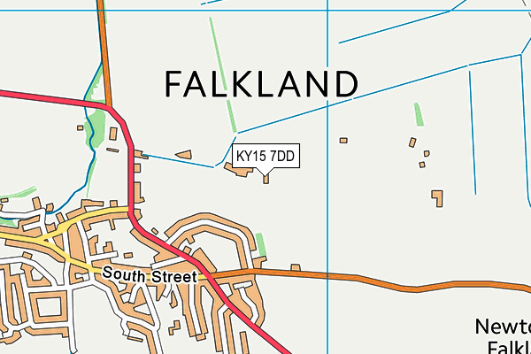 KY15 7DD map - OS VectorMap District (Ordnance Survey)