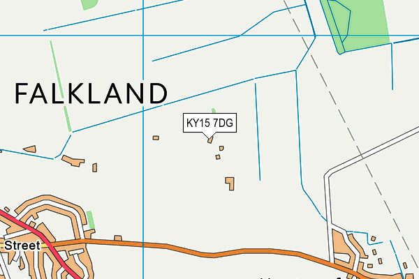 KY15 7DG map - OS VectorMap District (Ordnance Survey)