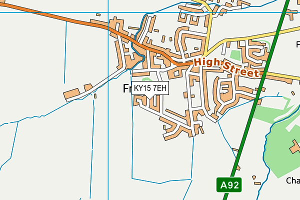 KY15 7EH map - OS VectorMap District (Ordnance Survey)