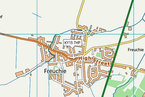 KY15 7HP map - OS VectorMap District (Ordnance Survey)