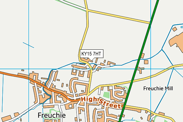 KY15 7HT map - OS VectorMap District (Ordnance Survey)