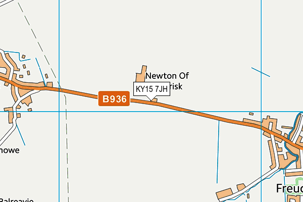 KY15 7JH map - OS VectorMap District (Ordnance Survey)