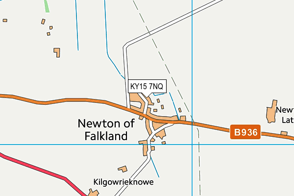 KY15 7NQ map - OS VectorMap District (Ordnance Survey)