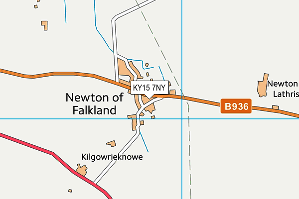 KY15 7NY map - OS VectorMap District (Ordnance Survey)
