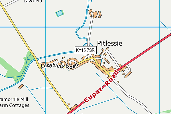 KY15 7SR map - OS VectorMap District (Ordnance Survey)