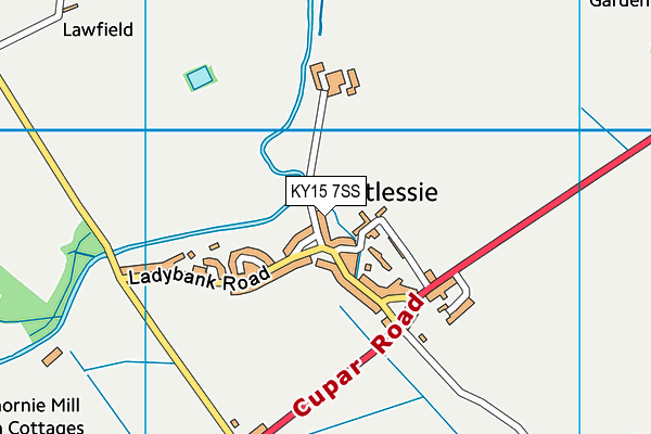 KY15 7SS map - OS VectorMap District (Ordnance Survey)