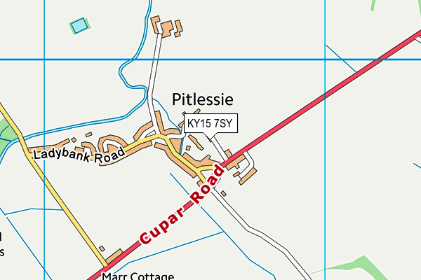 KY15 7SY map - OS VectorMap District (Ordnance Survey)