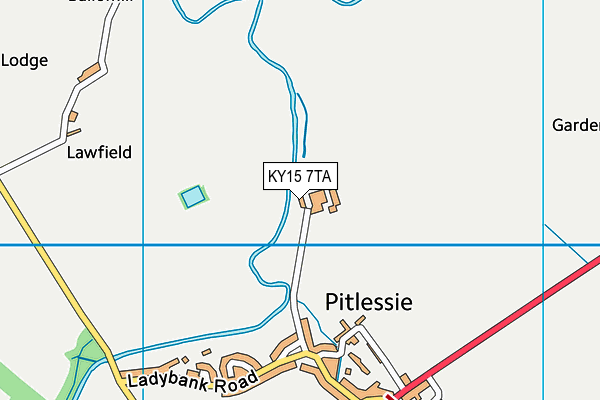 KY15 7TA map - OS VectorMap District (Ordnance Survey)