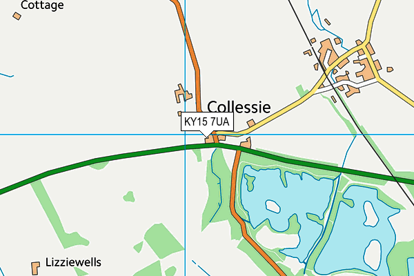 KY15 7UA map - OS VectorMap District (Ordnance Survey)