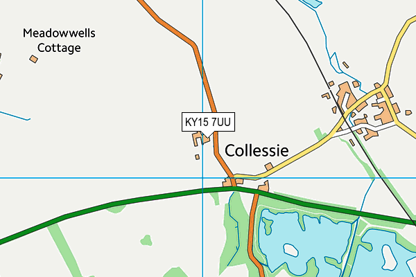 KY15 7UU map - OS VectorMap District (Ordnance Survey)