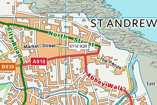 Map of DAVID DONALDSON LTD. at district scale