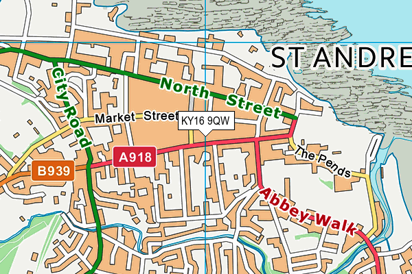 Map of THE ST ANDREWS PROPERTY CENTRE LIMITED at district scale