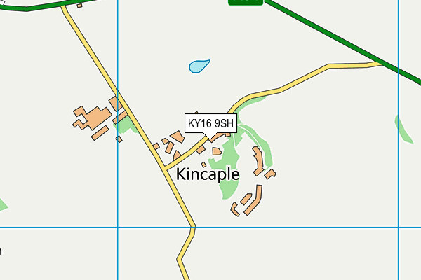 KY16 9SH map - OS VectorMap District (Ordnance Survey)