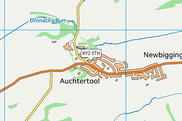 KY2 5TH map - OS VectorMap District (Ordnance Survey)