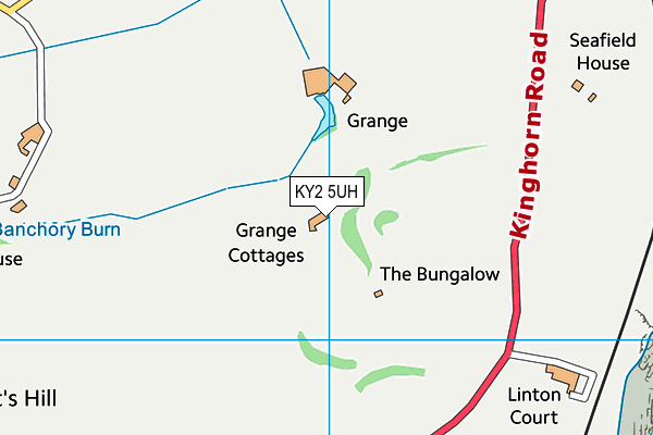 KY2 5UH map - OS VectorMap District (Ordnance Survey)