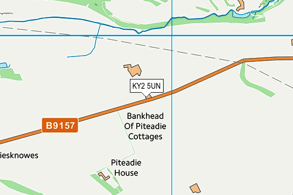 KY2 5UN map - OS VectorMap District (Ordnance Survey)