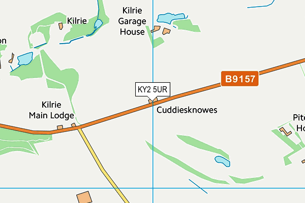 KY2 5UR map - OS VectorMap District (Ordnance Survey)