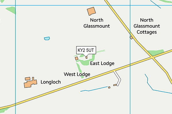 KY2 5UT map - OS VectorMap District (Ordnance Survey)