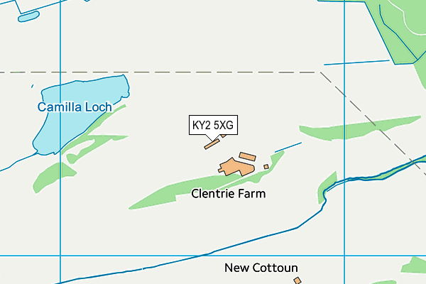 KY2 5XG map - OS VectorMap District (Ordnance Survey)