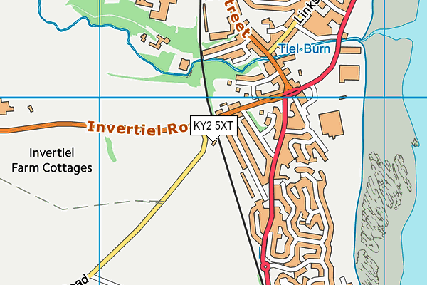 KY2 5XT map - OS VectorMap District (Ordnance Survey)