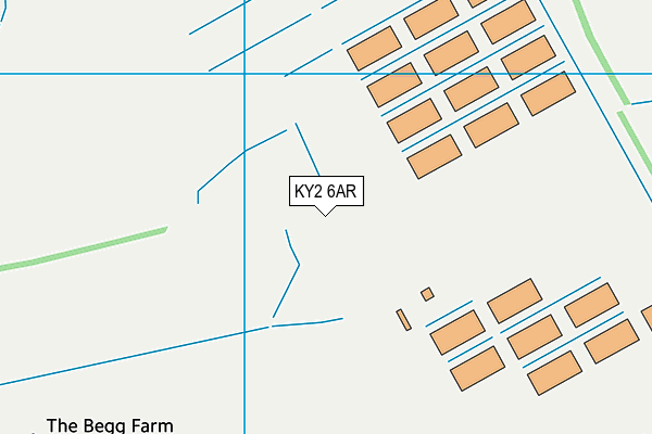 KY2 6AR map - OS VectorMap District (Ordnance Survey)