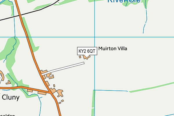 KY2 6QT map - OS VectorMap District (Ordnance Survey)