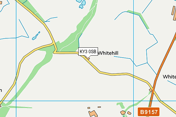 KY3 0SB map - OS VectorMap District (Ordnance Survey)