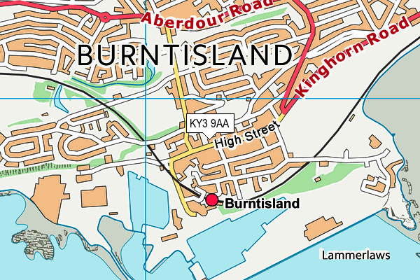 Map of BURNT ISLAND (SCOTLAND) LTD at district scale