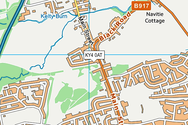 KY4 0AT map - OS VectorMap District (Ordnance Survey)