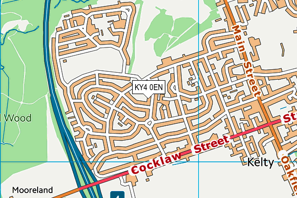 KY4 0EN map - OS VectorMap District (Ordnance Survey)