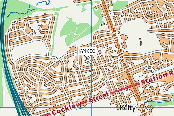 KY4 0EQ map - OS VectorMap District (Ordnance Survey)