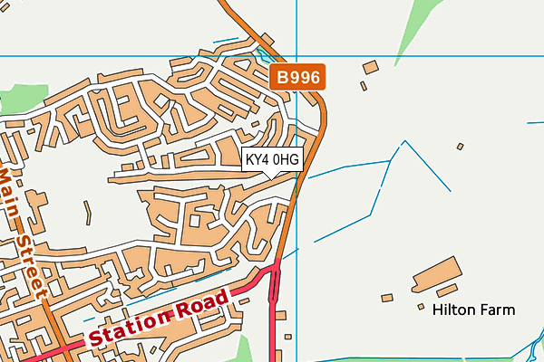 KY4 0HG map - OS VectorMap District (Ordnance Survey)