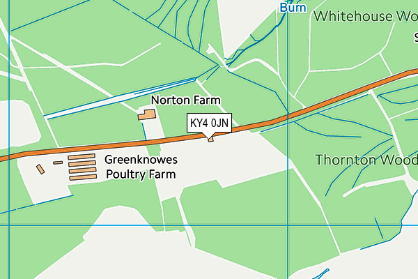 KY4 0JN map - OS VectorMap District (Ordnance Survey)