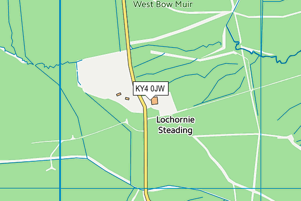 KY4 0JW map - OS VectorMap District (Ordnance Survey)