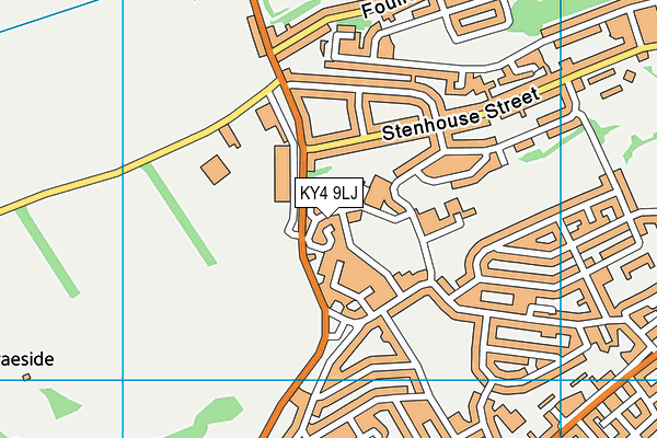 KY4 9LJ map - OS VectorMap District (Ordnance Survey)