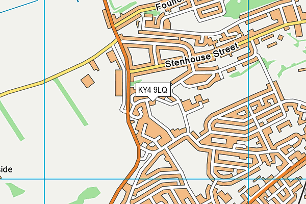 KY4 9LQ map - OS VectorMap District (Ordnance Survey)