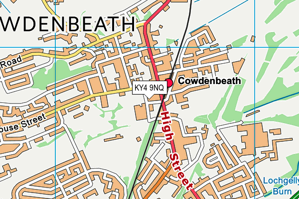KY4 9NQ map - OS VectorMap District (Ordnance Survey)