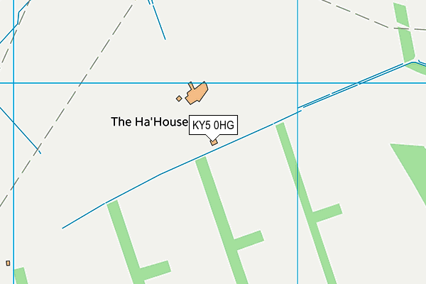 KY5 0HG map - OS VectorMap District (Ordnance Survey)