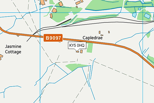 KY5 0HQ map - OS VectorMap District (Ordnance Survey)