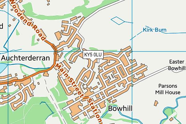 KY5 0LU map - OS VectorMap District (Ordnance Survey)
