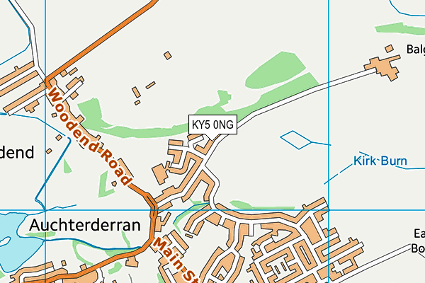 KY5 0NG map - OS VectorMap District (Ordnance Survey)