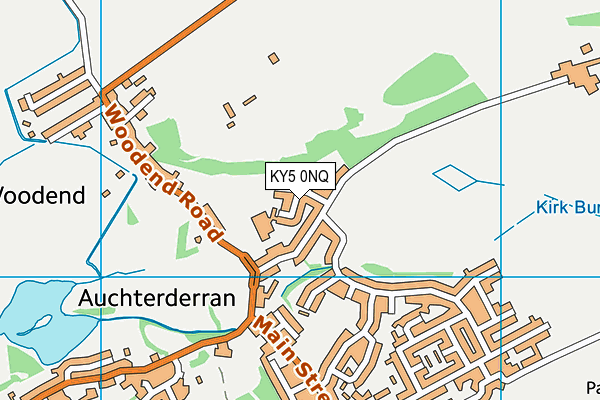 KY5 0NQ map - OS VectorMap District (Ordnance Survey)