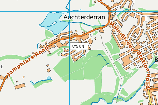 KY5 0NT map - OS VectorMap District (Ordnance Survey)